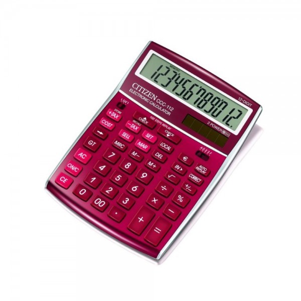 CCC-112 COLOR Calculator Citizen 