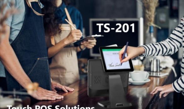 ICS TS-201 Touch POS for the HORECA market.