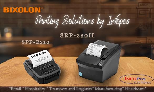 Bixolon Thermal-Mobile printers in stock.