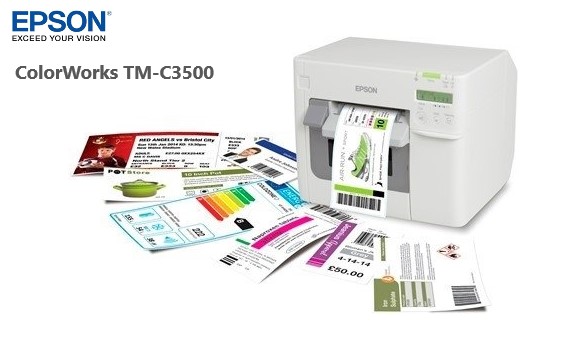 Epson ColorWorks TM-C3500 εκτυπωτές για έγχρωμες ετικέτες!