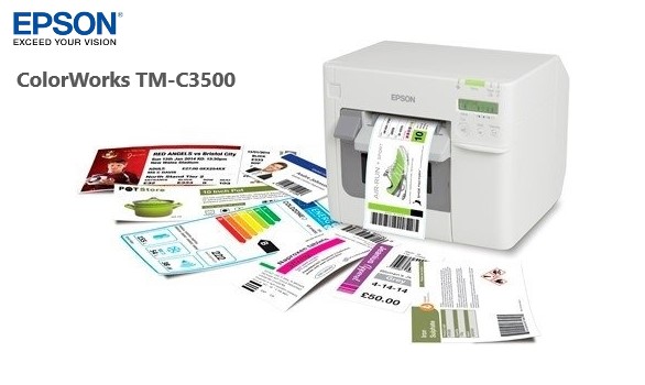 Epson ColorWorks TM-C3500 printers for color labels!