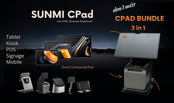 SUNMI CPad Smart Tablet POS!