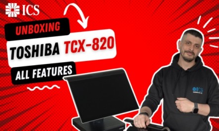 Toshiba TCX-820 Touch POS unboxing video!!!