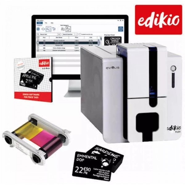 EDIKIO FLEX Εκτυπωτής Πλαστικών Καρτών 