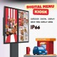 DRIVE THRU Kiosk 55'' DRIVE THRU Kiosk 55''