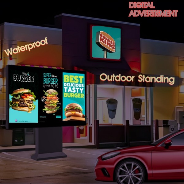 DRIVE THRU Kiosk 55'' DRIVE THRU Kiosk 55''