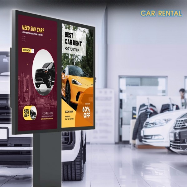 DRIVE THRU Kiosk 55'' DRIVE THRU Kiosk 55''