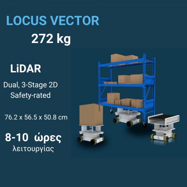 Locus Vector AMR Αυτόνομο Κινούμενο Ρομπότ