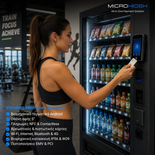 Vending machine payment Kiosk