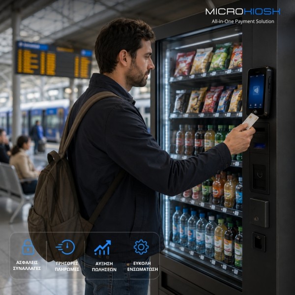 Vending machine payment Kiosk