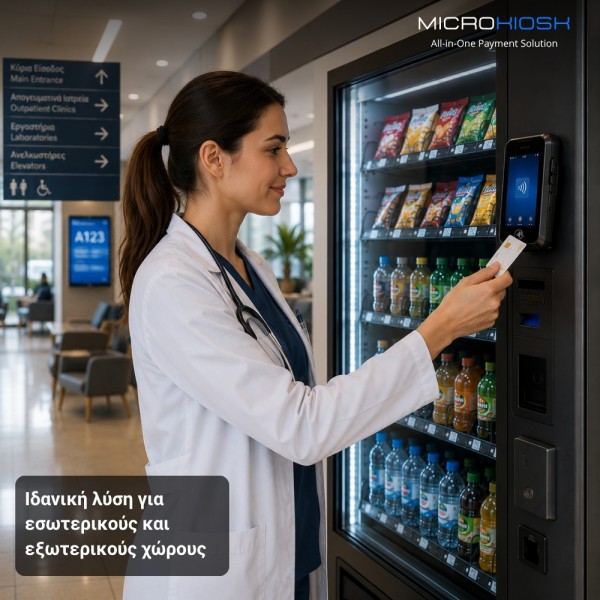 Vending machine payment Kiosk