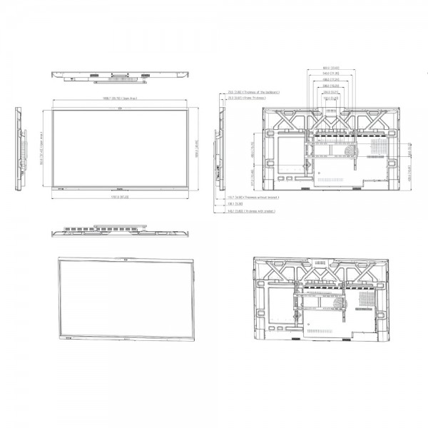 Dahua 75''4Κ Διαδραστική Οθόνη Dahua 75''4Κ Διαδραστική Οθόνη
