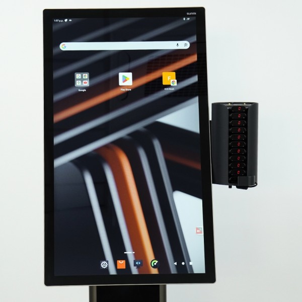 Βάση Kiosk για Σύστημα Κλήσης πελατών Βάση Kiosk για Σύστημα Κλήσης πελατών