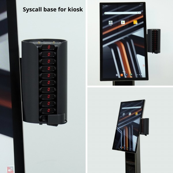 Βάση Kiosk για Σύστημα Κλήσης πελατών Βάση Kiosk για Σύστημα Κλήσης πελατών