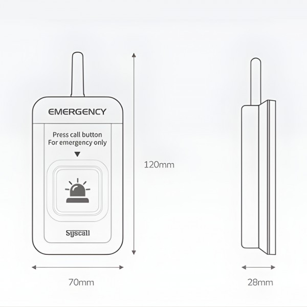 ST-700N Συσκευή κλήσης ειδοποίησης