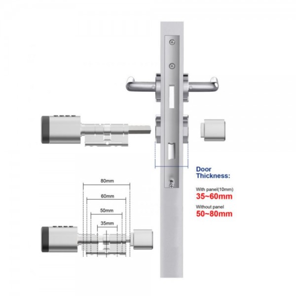 C1 Cylinder Έξυπνη Ηλεκτρονική κλειδαριά