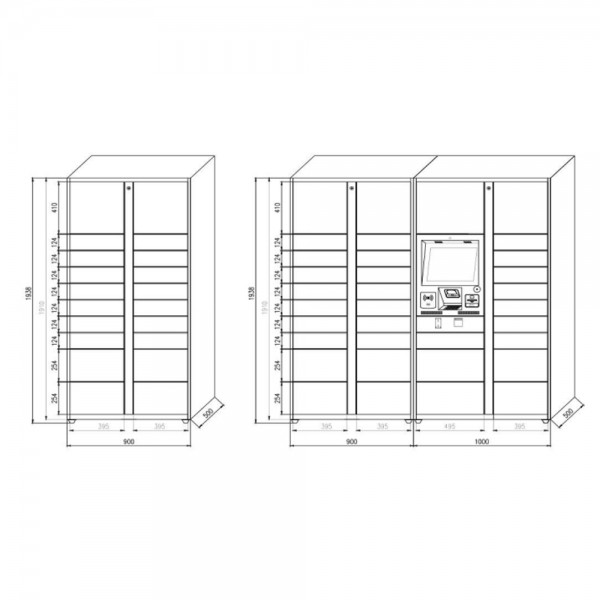 Refrigerated Lockers