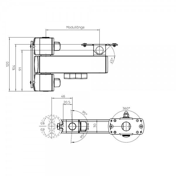 System connect plates M 200