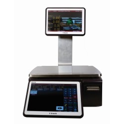 PA-10b Label Scale with printer Black  PA-10b Label Scale with printer Black